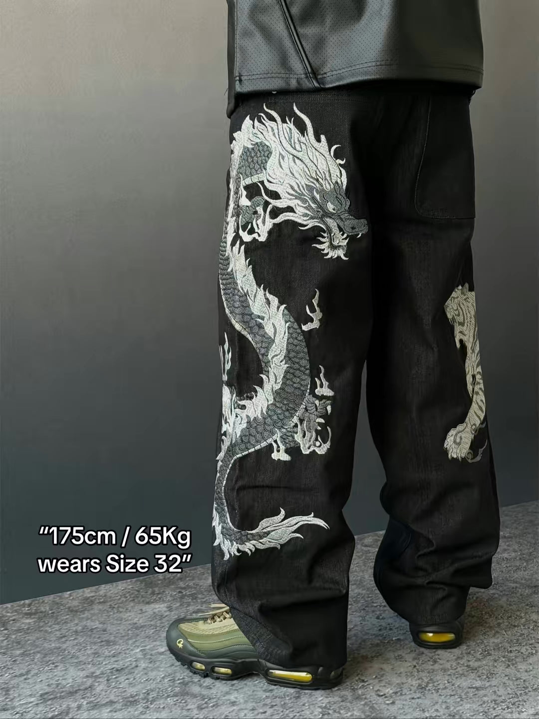 “Ultimate Duel” Baggy Denim Jeans (Special Price Time-limited)