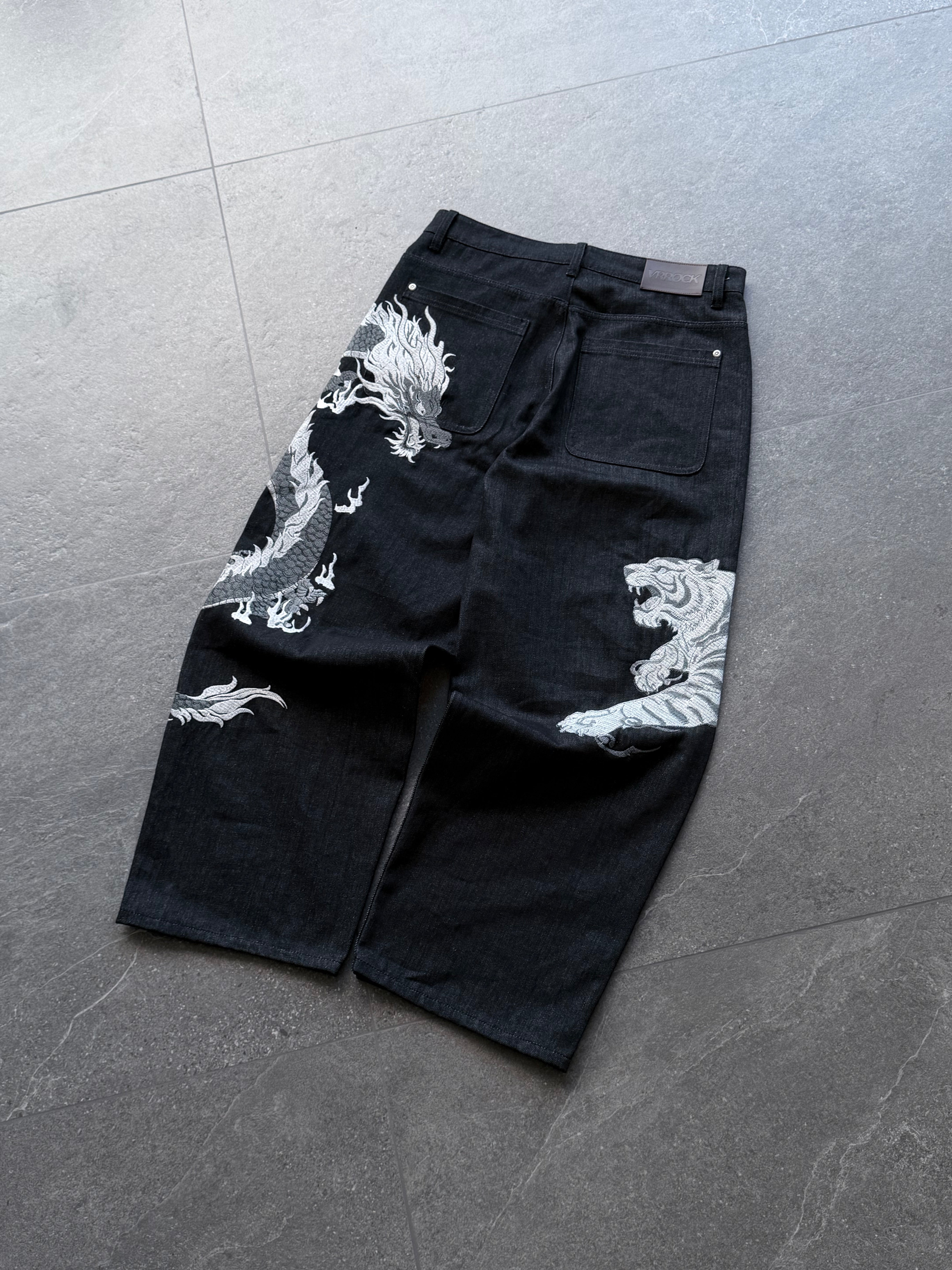 “Ultimate Duel” Baggy Denim Jeans (Special Price Time-limited)