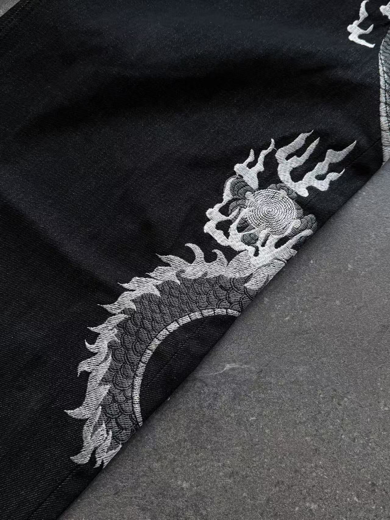 “Ultimate Duel” Baggy Denim Jeans (Special Price Time-limited)