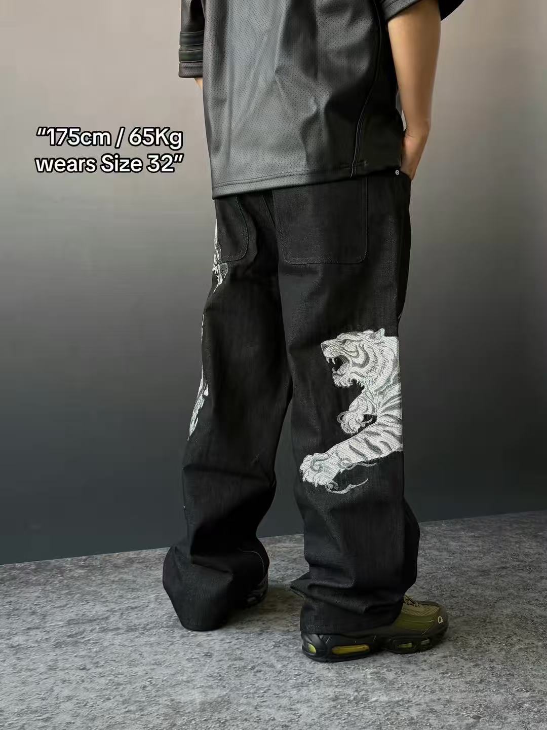 “Ultimate Duel” Baggy Denim Jeans (Special Price Time-limited)