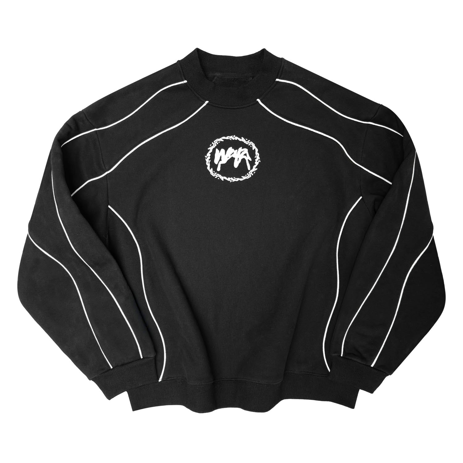 BLACK SOFT CREWNECK